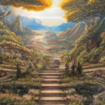 The image should depict a roadmap or blueprint