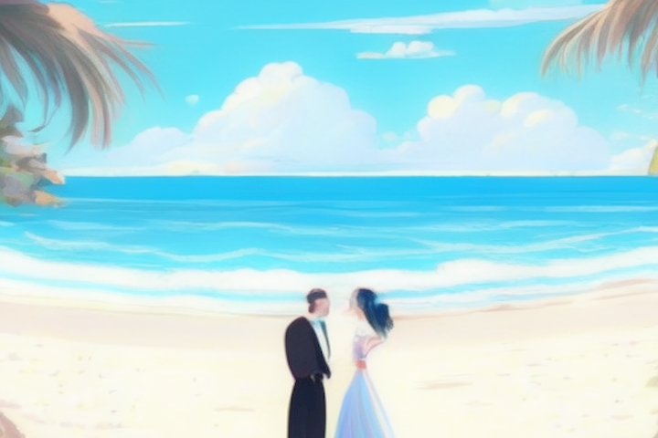 Image of the article should show tips on how to plan a wedding near the beach.