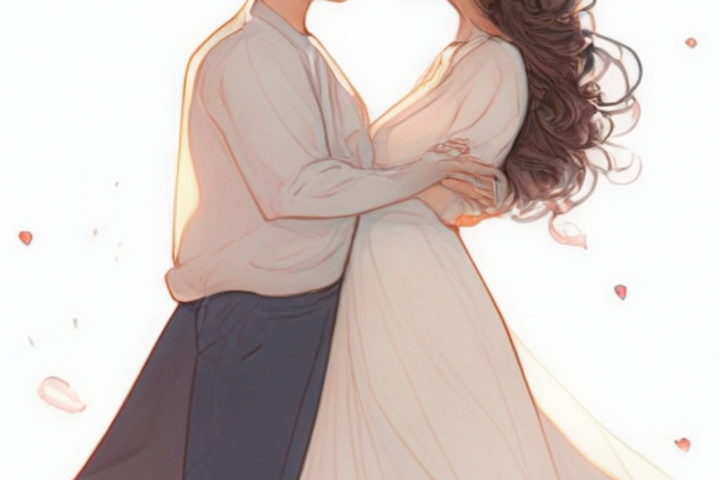 Image should depict a couple holding hands and smiling