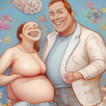 Image should demonstrate the concept of managing humor during pregnancy