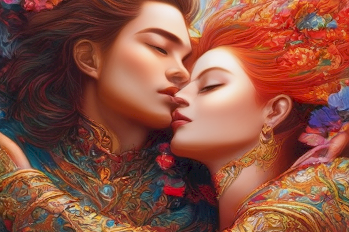 Image should depict a vibrant and alive relationship filled with love and passion.