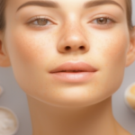 Image should demonstrate natural remedies and treatments for acne