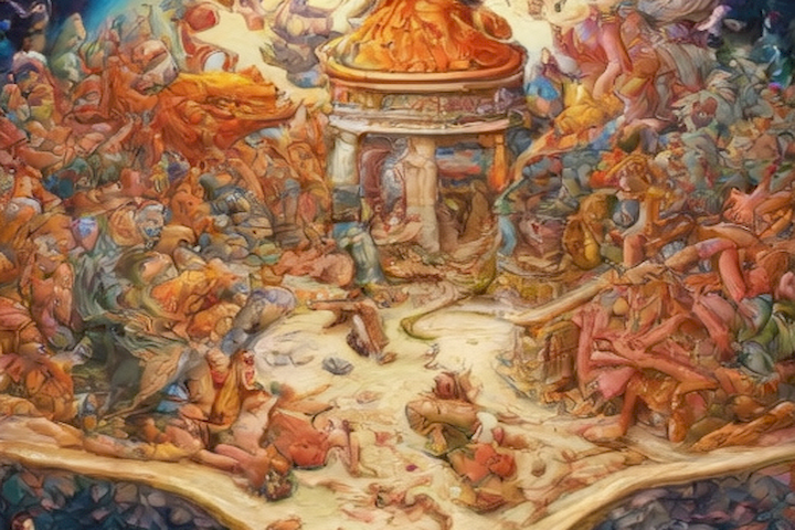 Image should depict the interconnectedness of work and life