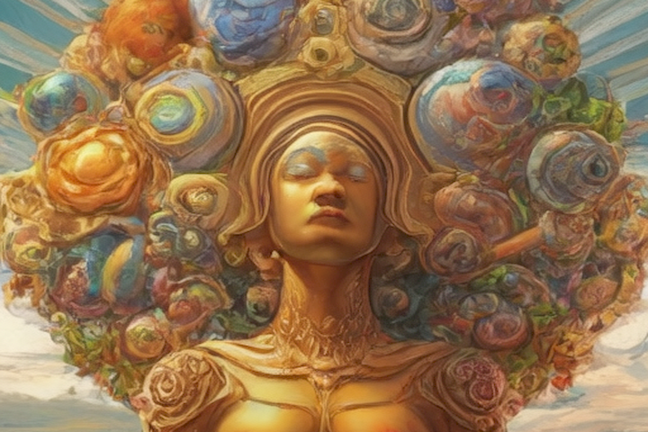 Image should depict the interconnectedness of finances and emotional well-being