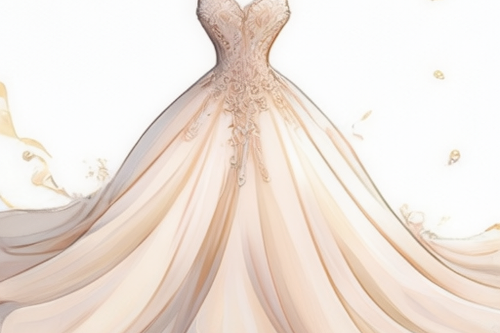 The image should showcase a wide range of beautiful and unique wedding dresses