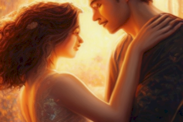 Image should depict romantic and passionate moments between partners.