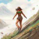 Image of the article should depict a woman confidently navigating a challenging terrain