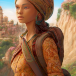 Mujeres viajeras: valientes aventuras explorando el mundo portrays strong