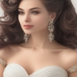 Image should depict beautiful and elegant bridal hairstyles that will make the bride stand out on her special day.