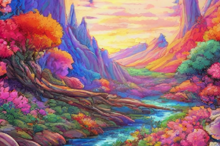   The image should showcase vibrant, colorful caseras that are handcrafted, emphasizing the beauty and DIY nature of the article's topic.