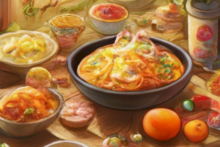 Image should showcase delicious and healthy recipes that can be cooked at home.