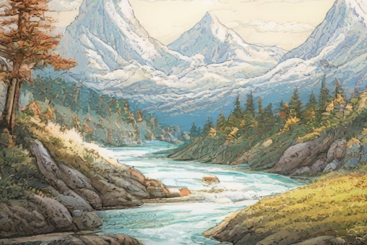 Image of calming and peaceful natural elements