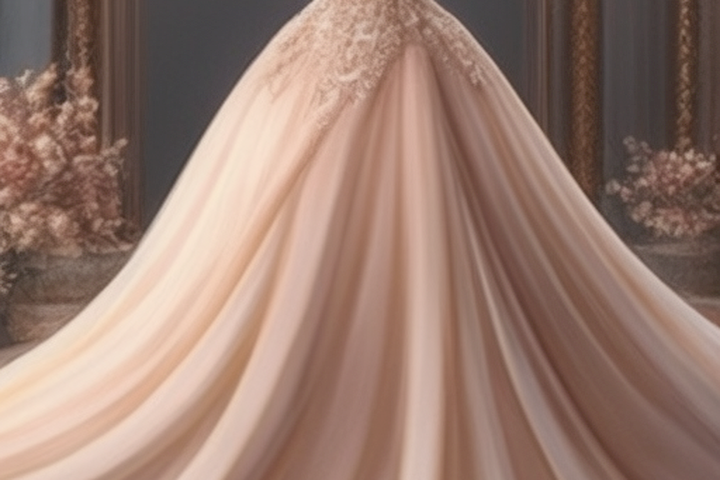   The image should showcase a wide range of stylish and unique wedding gowns that cater to different tastes and body types.